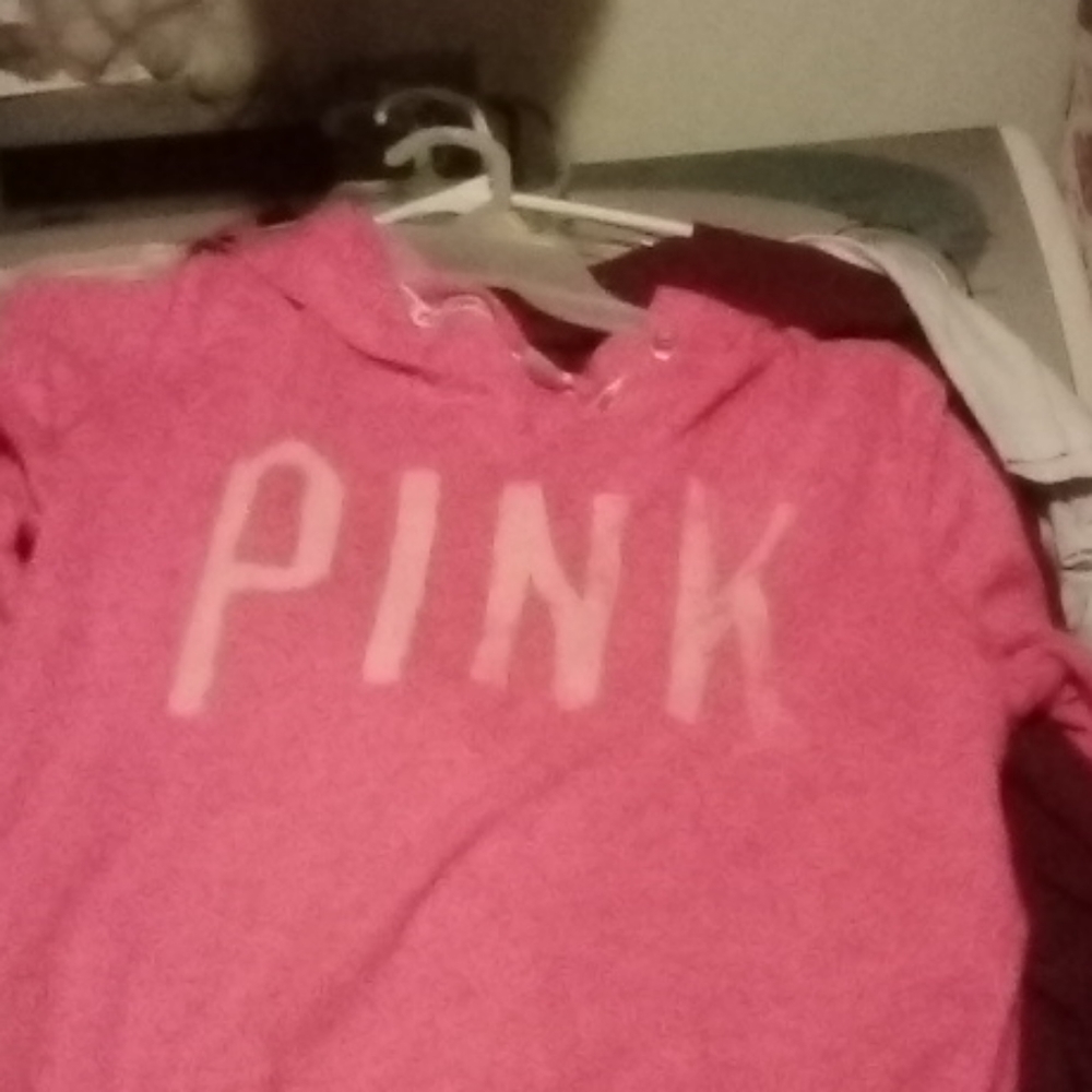 Pink hoodie